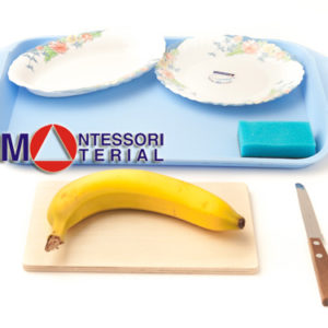 Набор для упражнения — резка банана ножом