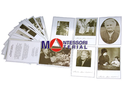 Тематический набор фотографий и цитат Марии Монтессори «Послание»