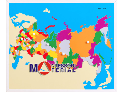 Карта субъектов Российской Федерации